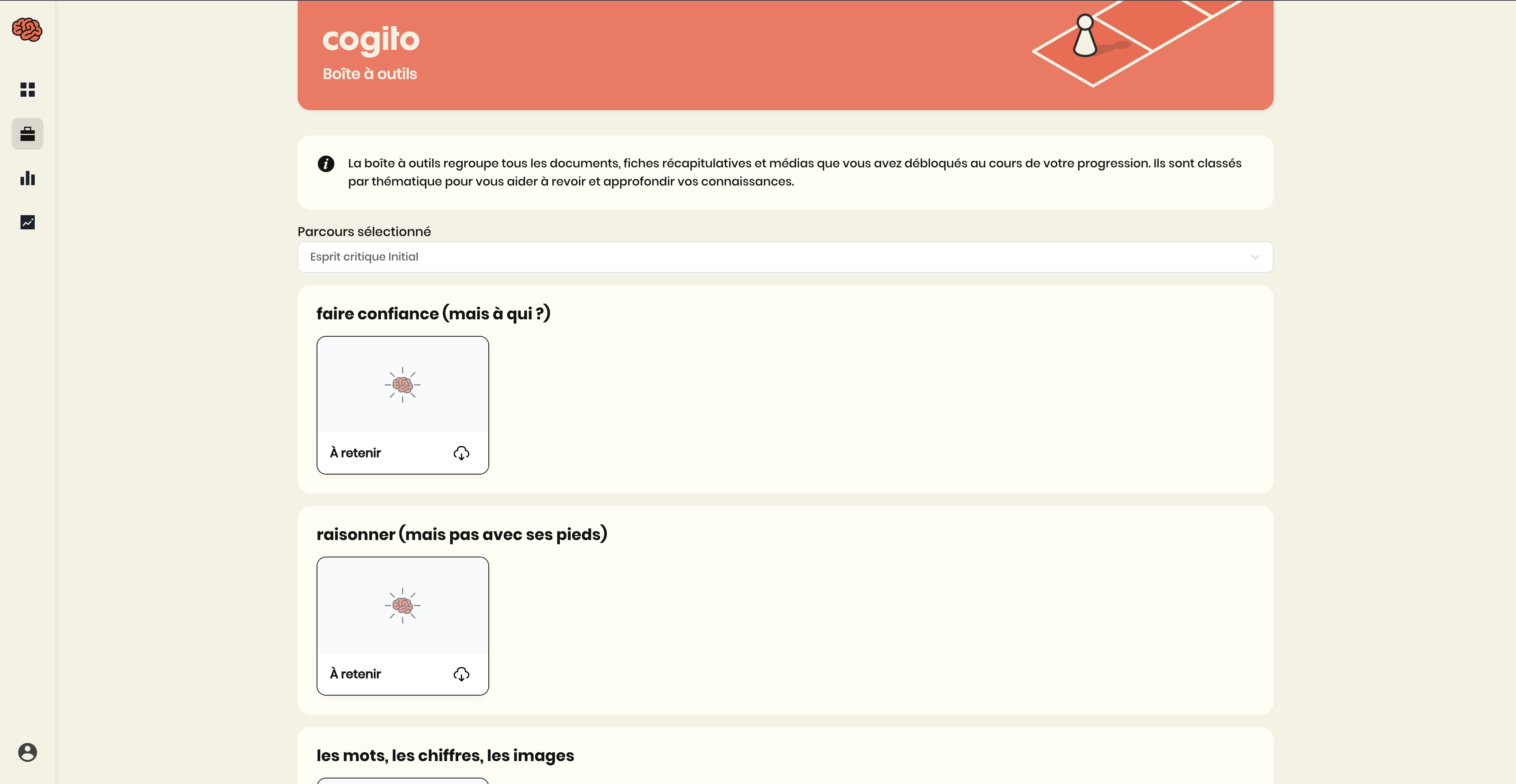 présentation de la boîte à outils