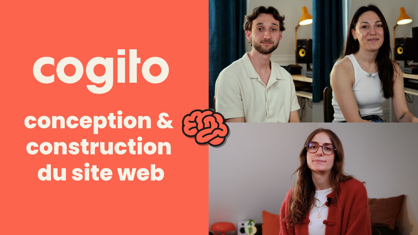 Image de couverture: Saskia, Julia & Benoît, la création du site 5/6